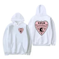 Sam and Colby XPLR Men's and Women's Hooded Sweatshirt Long sleeved Hooded Sweatshirt Warm Street Clothing Winter Top 2