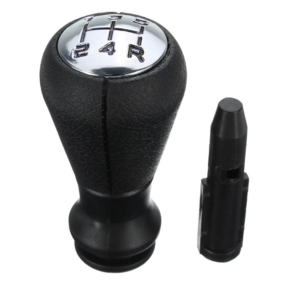 5 Speed Car Manual Gear Shift Knob Sleeve Adapter Lever For Peugeot 106