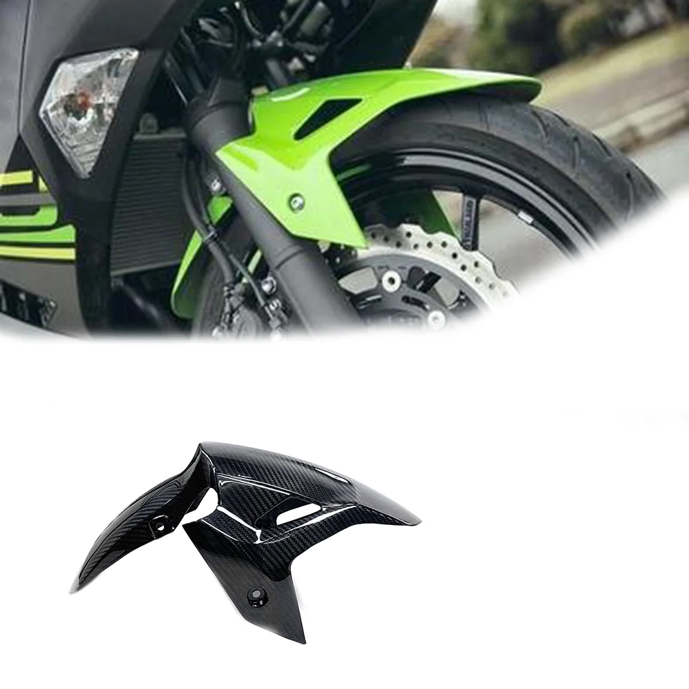 100 Dry Full Carbon Fiber Motorcycle Modified Accessories Front Fender