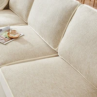 Z655 cotton and linen sofa cover, full package, linen elastic sofa cover, three seats and one noblewoman, four seasons general s 1