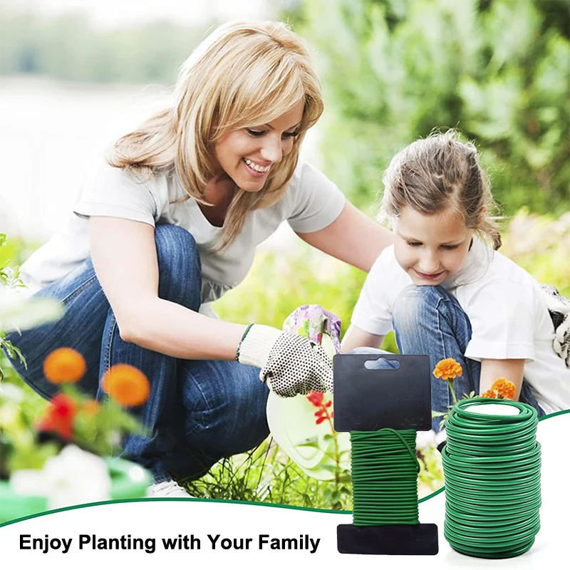 Reusable Garden Plant Twist Tie Twisting Garden Branch Strap Bendable Wire Heavy Duty Soft Wire Tie Gardening Decoration