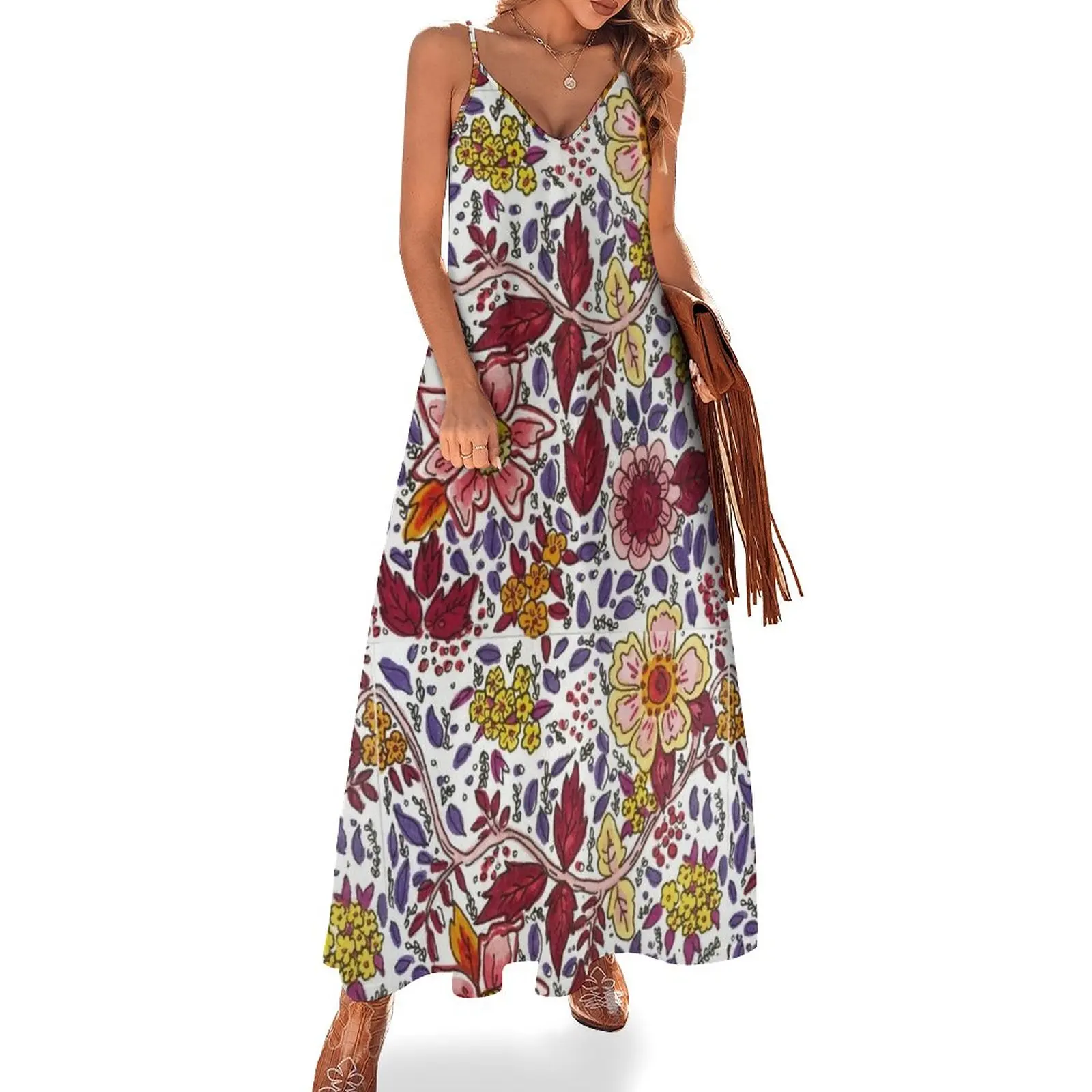 

Садовое платье без рукавов Sunset, винтажные платья для женщин, женское вечернее платье, 2024