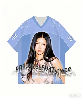 2026 Katseye Lara&Sophia Member Graphic Unisex Jersey Fashionable Streetwear Y2k Top Fans Tee Summer Men'S Women'S T-Shirts 1