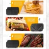 Waffle Makers, 3-in-1 Waffle Iron Panini Press Sandwich Maker with Removable Plates, 5-gears Temperature Control Non Stick 2