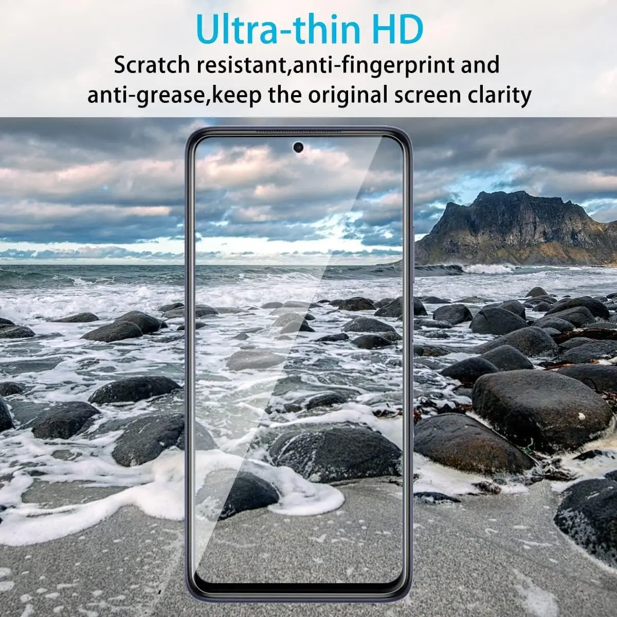 Закаленная пленка высокого разрешения с защитой от падений HD + высококачественное закаленное стекло для Xiaomi 10T Lite 10i Защитная пленка для экрана (art.: 3920c684e00ef) - 3920c684e00ef