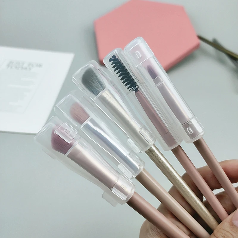 

1pcs Brush Dust Protection Cover Guards Protectors Cover Make Up Tool Accessories Makeup Brushes Set Beauty Plastic Tools