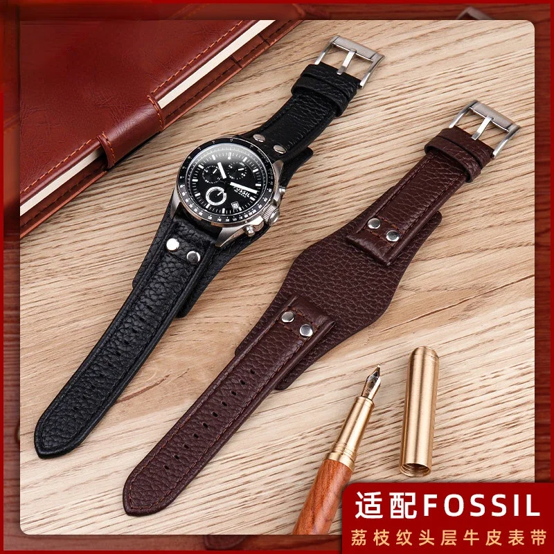 Watch Band Fossil Armband Ch2565 Genuine Leather Watch Band For