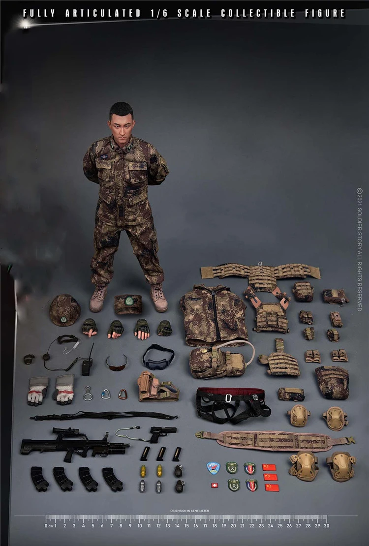 SoldierStorySS11916MaleChineseArmySpecialForcesModelFull