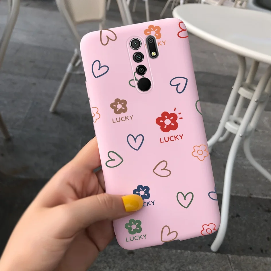 Fashion Art Candy Painted Soft Silicone Phone Case Cover