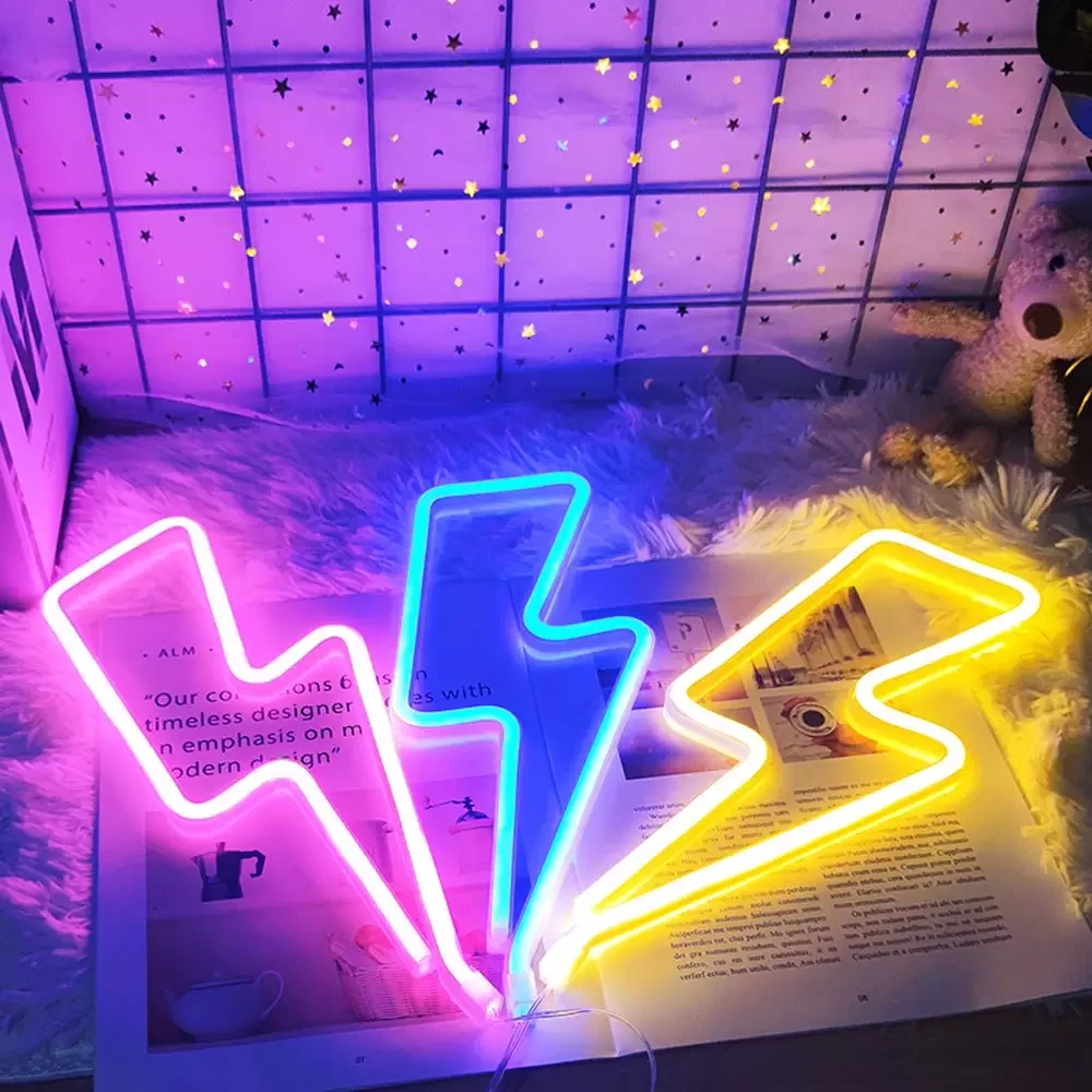 Neon Led Lights Sign Planet Star Cat Fire Neon Light Love Cloud Dinosaur Neon Signs for Room Home Decor Party Wall Lamp