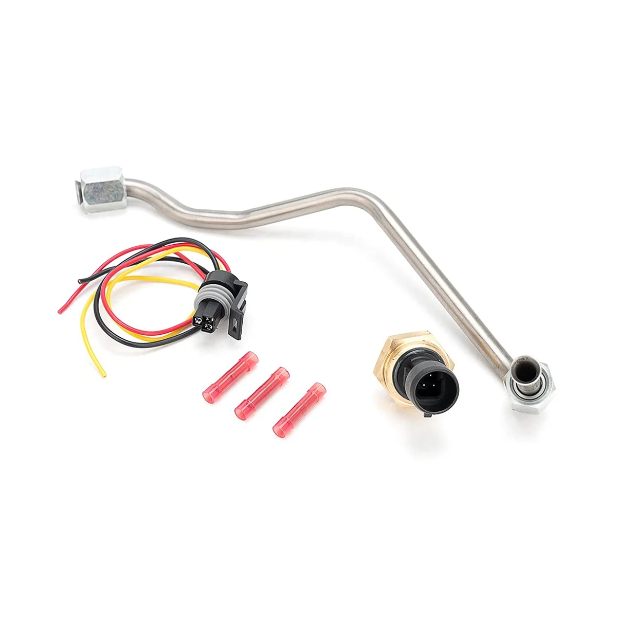 Exhaust back pressure tube sensor wire harness for 03 04 6 0l v8 jpg