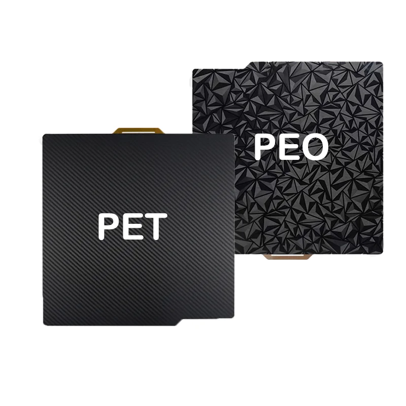 PEO PET Glatte Bauplatte für Bambu Lab X1C X1 X1E P1P P1S P2S A1 PEI Federstahlblech Flexibles Druckbett für Bambu Labs – Detail 6