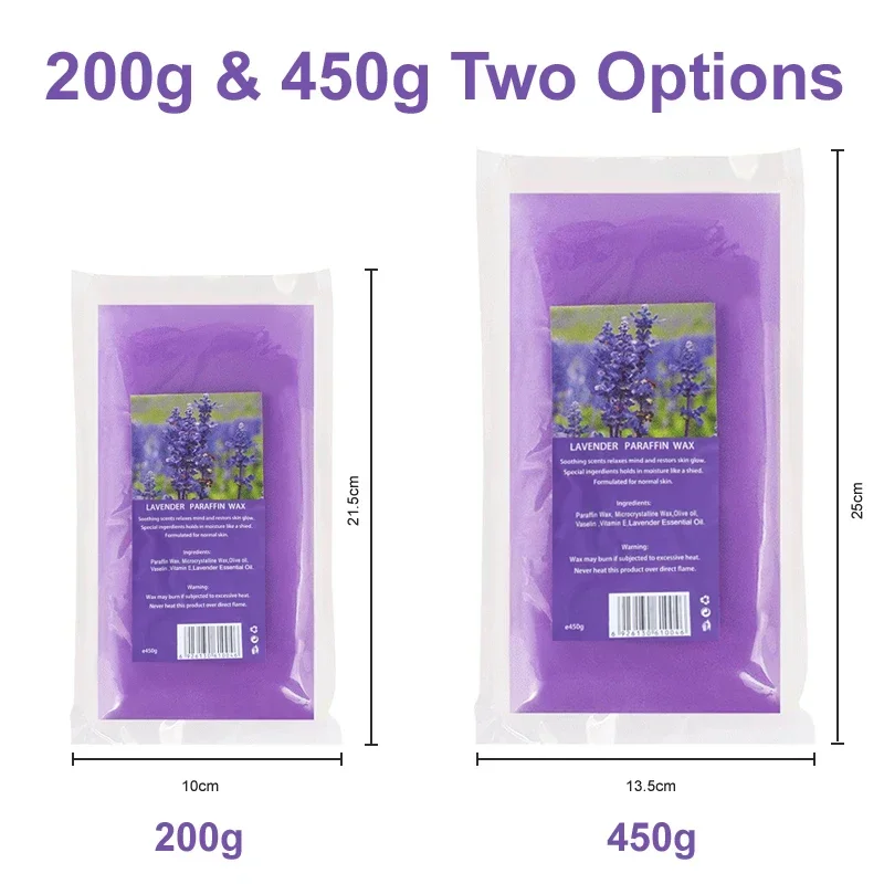 1/3Pcs Care Paraffin 200g/450g Moisturizing Hands And Feet Mask Peel Off SPA Restores Gloss Nourishing Hands Feet Hydrating Mask