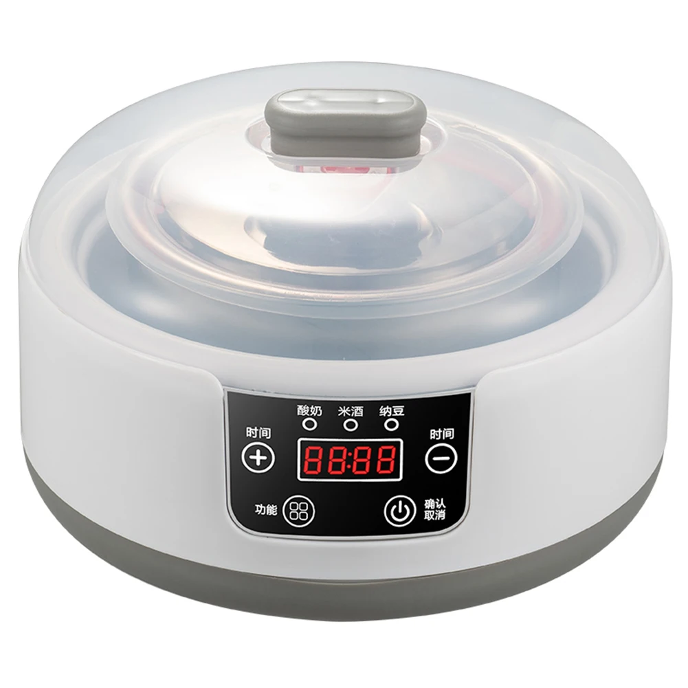 1.2L Automatic Yogurt Maker Constant Temperature Household Natto Maker Low Noise Multi-Function Yogurt Machine for Home Kitchen
