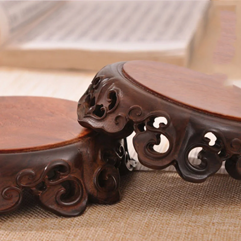 Solid Wood Chinese Traditional Ruyi Built Tea Pot, Jade Ware, Agate Tea Pot, Antique, Home Decoration Base