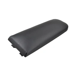 Car Armrest Latch Lid Center Console Cover Cap (Black)