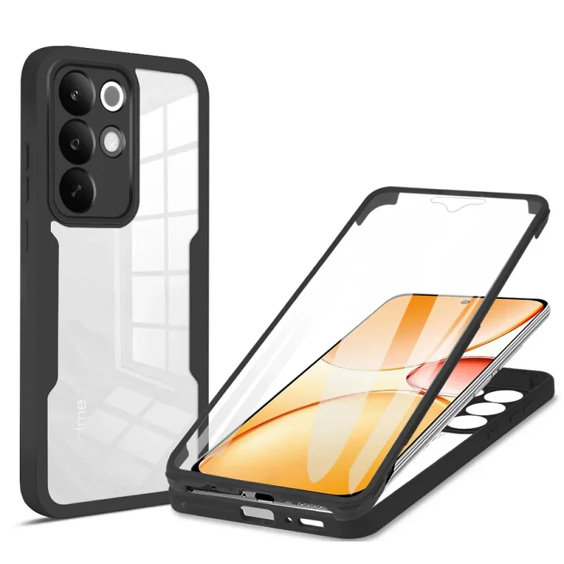 360° Protection Cover with Double-Sided Front Film Screen Protector