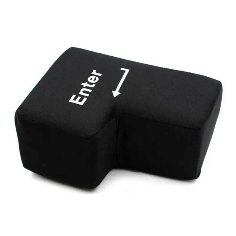 652F 큰 Enter 키 베개 버튼 Usb 거대한 Enter 스트레스 해소 쿠션 선물 장난감