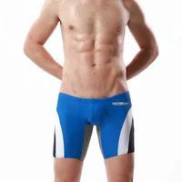 SEOBEAN-Quick Dry Tights for Men, Beach Surf Board Shorts, Exclusive Patchwork Swimwear 1