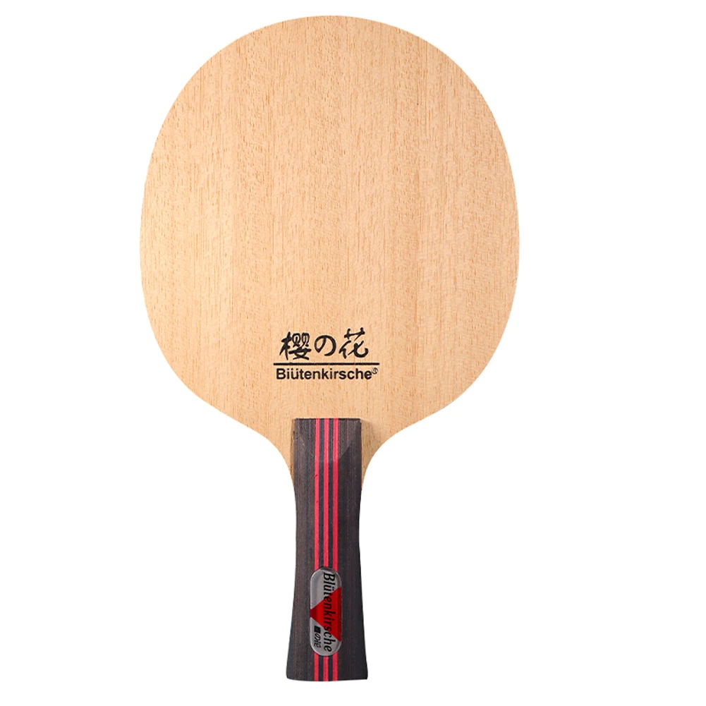 

High Quality Professional Carbon Fiber Table Tennis Racket Bottom Plate Pure Wood Ping Pong Blade Paddle Long Handl