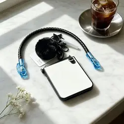 DIY Fashion Flower Short Chain Phone Case - Cute Design for ZTE nubia Flip (1)
