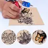 20/10/5/3/1PCS Tattoo Practice Skin Blank Fake Tattoo Skin Synthetic Leather for Permanent Makeup Tattoo Beginner Exercise Tool 6