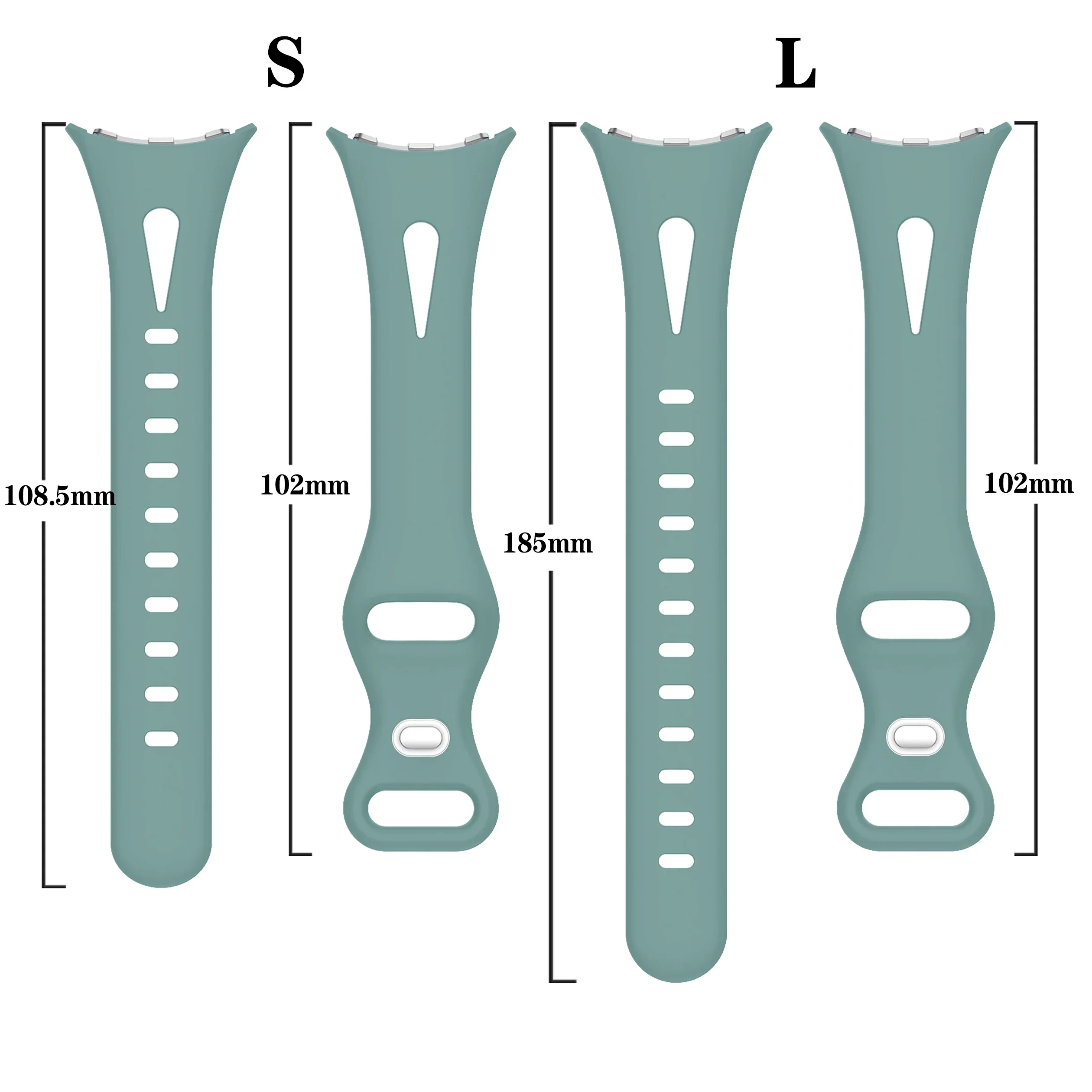 Feminine Charm Soft and Breathable Silicone Band