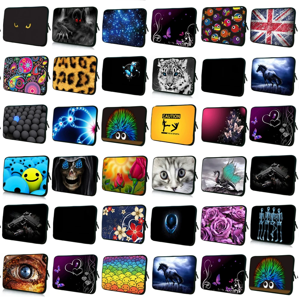 Borsa Per Laptop 15.6 17 14 15 13 12 10 7 Tablet Netbook Liner Cover Bags Fashion Funda Chromebook Cover Borsa Interna Per Macbook Lenovo