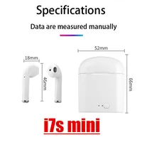 i7mini Bluetooth Earphone Sports Wireless Bluetooth Headset Stereo Earbuds With Charge Box 5