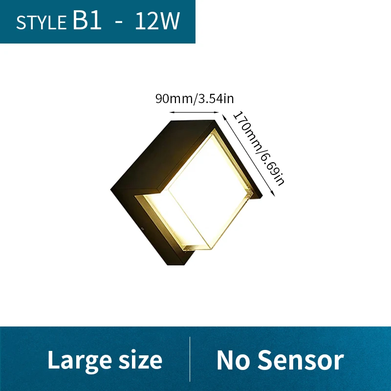 B1 12W(No sensor)