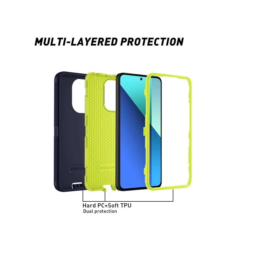 Armor Defender Box Protective Phone Case Cover
