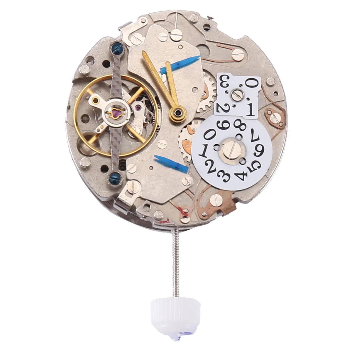 Watch Movement Automatic Mechanical Movement L10 Watch Heart 5 PIN 12 O'clock Calendar 3/9 Seconds New LB10