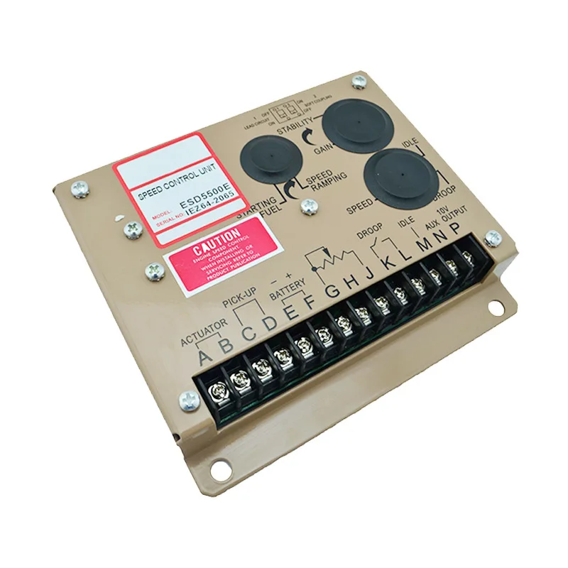 

Diesel Engine Speed Control Board ESD5500E Electronic Throttle Speed Controller, Generator Execution Speed Control Controller