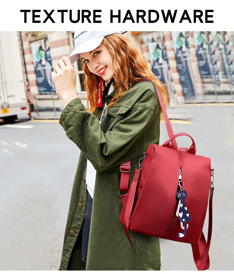 New School Backpacks for Teenage Girls Ladies Travel Bag Casual Women Laptop Backpack High Quality Female Office Work Knapsack