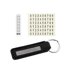 Premium Car Key Cover Case - Stylish Protective Shell (Number keychain)