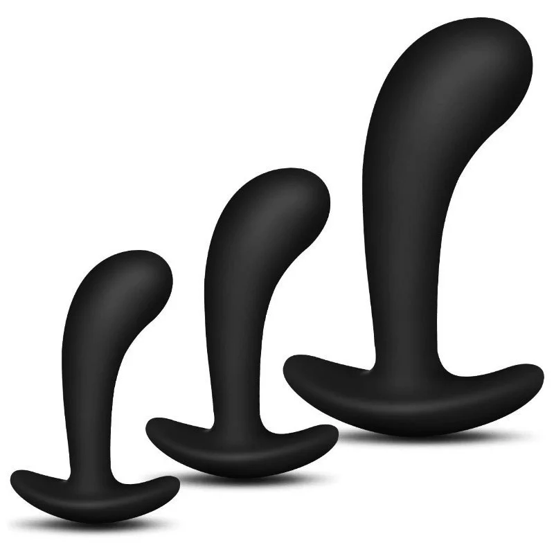 Soft Silicone Anal Butt Plug For Prostate Stimulation And Massage_voghion.com