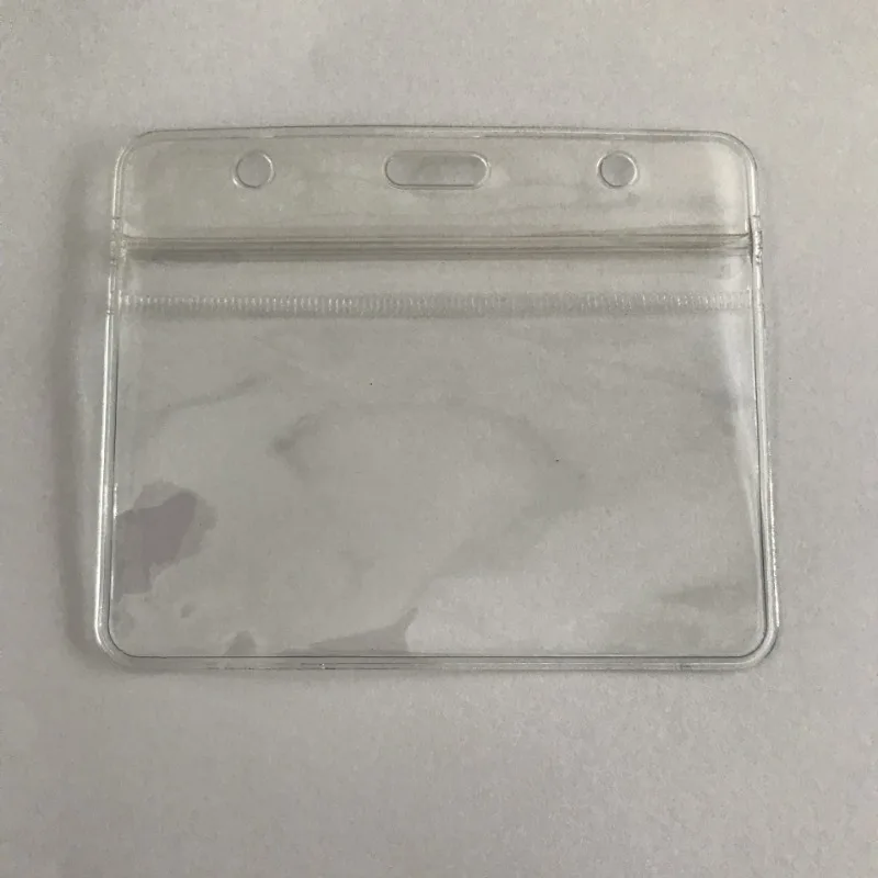 5pcs/set Horizontal Transparent Badge Holder Seal Waterproof Pass Work Card Holder Bag Chest ID Tag Bank Credit Card Protector wallet card holder card holder credit card holder card wallet id card holder id card case card sleeve card sleeves