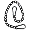 2X Steel Hanging Chair Chain With 2 Carabiners, Heavy Duty Porch Swing Hammock Chain Kit,For Hammock Swings(66Cm) 1