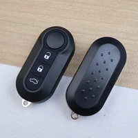 กุญแจรถ Fob กรณีเชลล์สําหรับ Fiat 500 500L Bravo Panda Freemont Punto Ducato Peugeot Boxer Citroen Jumper/ปุ่ม Pad 3