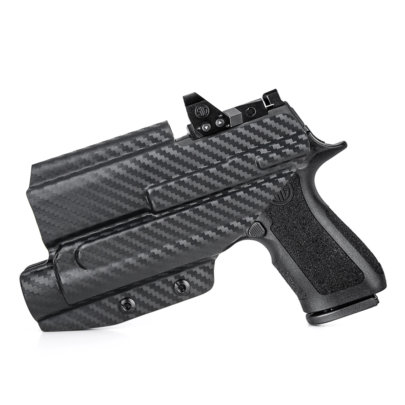 P320 Holster with Light IWB Kydex Holster for Sig P320 M18 Carry Compact w/ TLR-1 HL 1S Flashlight Red Dot Optic Concealed Carry 2