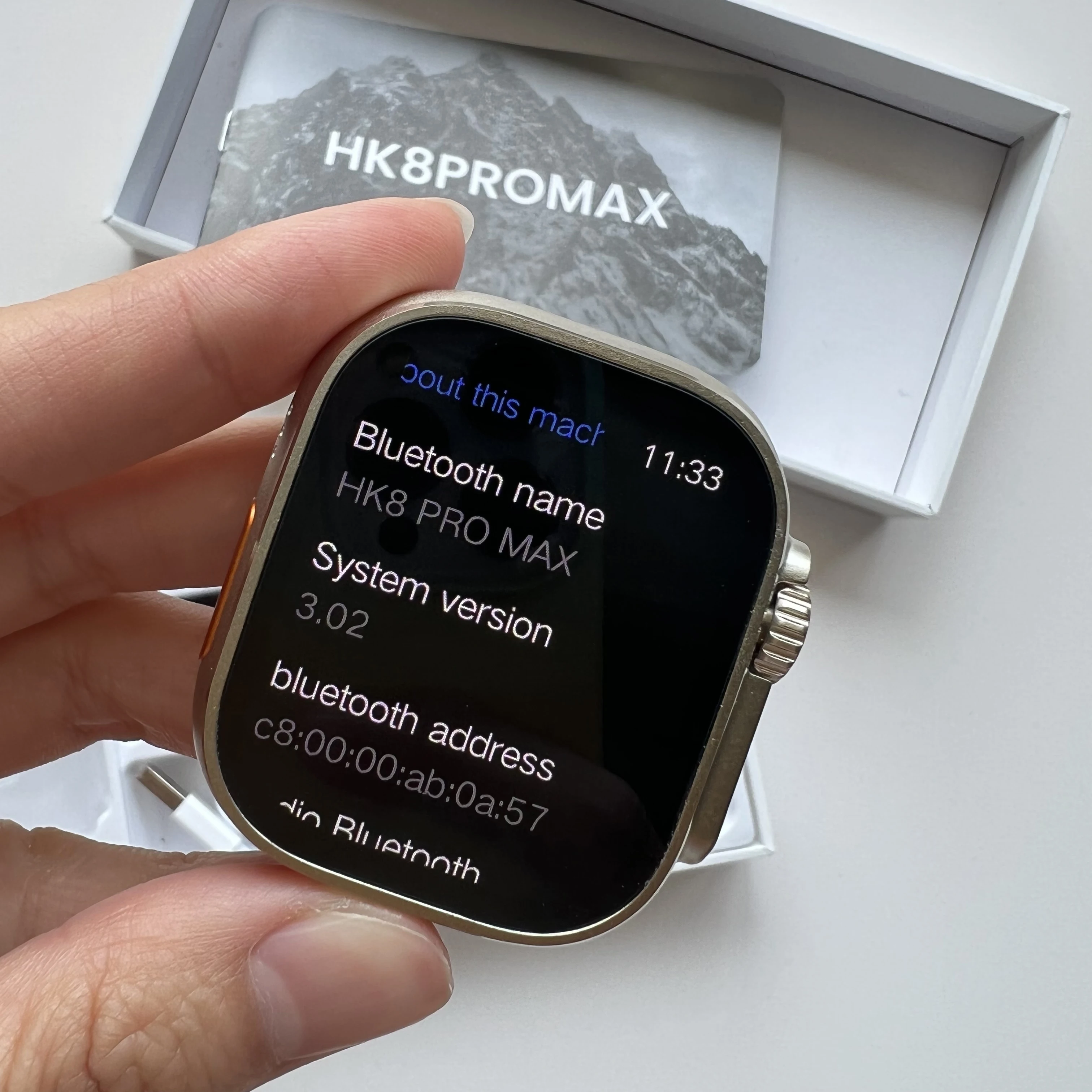 HK8  ƽ Ƹ Ʈ ġ 8 Ʈ 2023 ׷̵, 2.12 ġ OLED ÷ ħ  NFC Ʈ ġ 