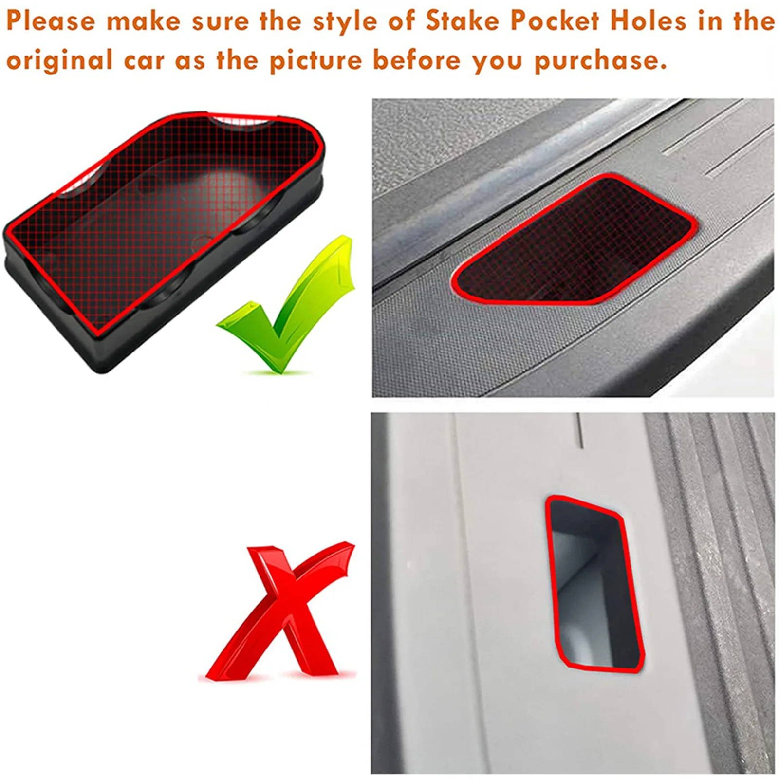 غطاء حماية فتحات صندوق البيك أب (Truck Bed Rail Ho...