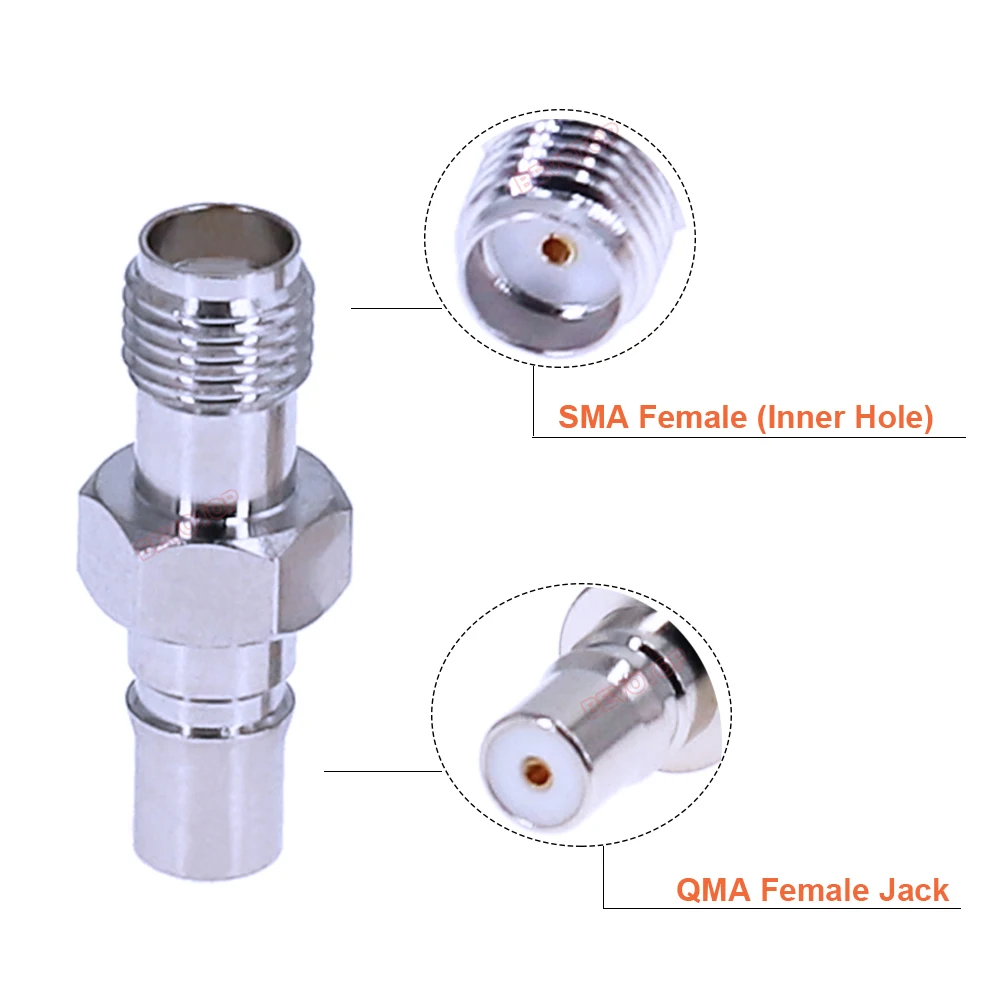 SQKIFQIF 1 Pz. Adattatore Connettore SMA Maschio A Jack - Foto 10