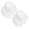30 Pcs Plastic Hoops White Rings For Dream Catcher Accessories Macrame Supplies Floral Wreath Decor Home Decor Wind Chimes 4