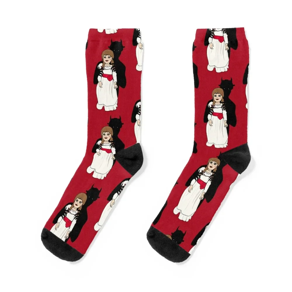 

Annabelle The Demon Socks luxe moving stockings warm winter anime Women's Socks Men's