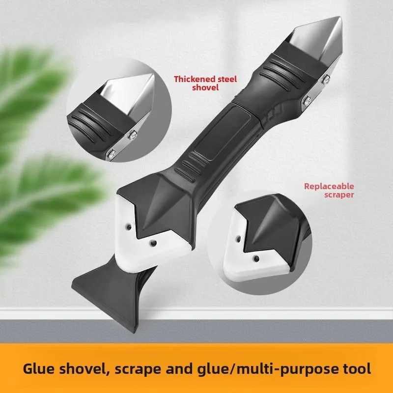 Silicone Scraper Squeegee Glue Remover Knife Caulking Angle Beauty Crack...