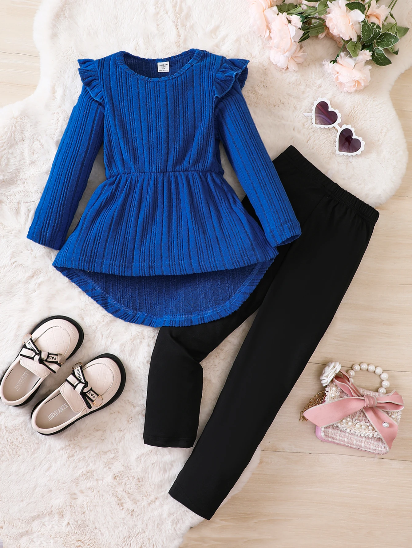 Girls Lace Hoodie & Pants Set 2