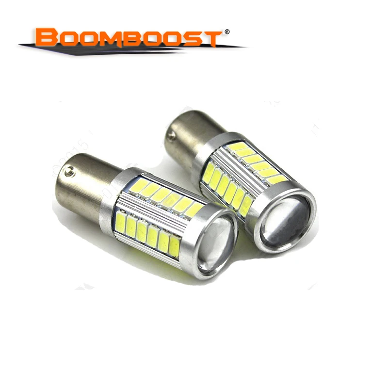 5730 SMD Super Bright Car Light 2pcs P21W 1156 BA15S 33 LED Bulb Auto Car BackupLight Lamps 33 SMD 5630 high bright LED