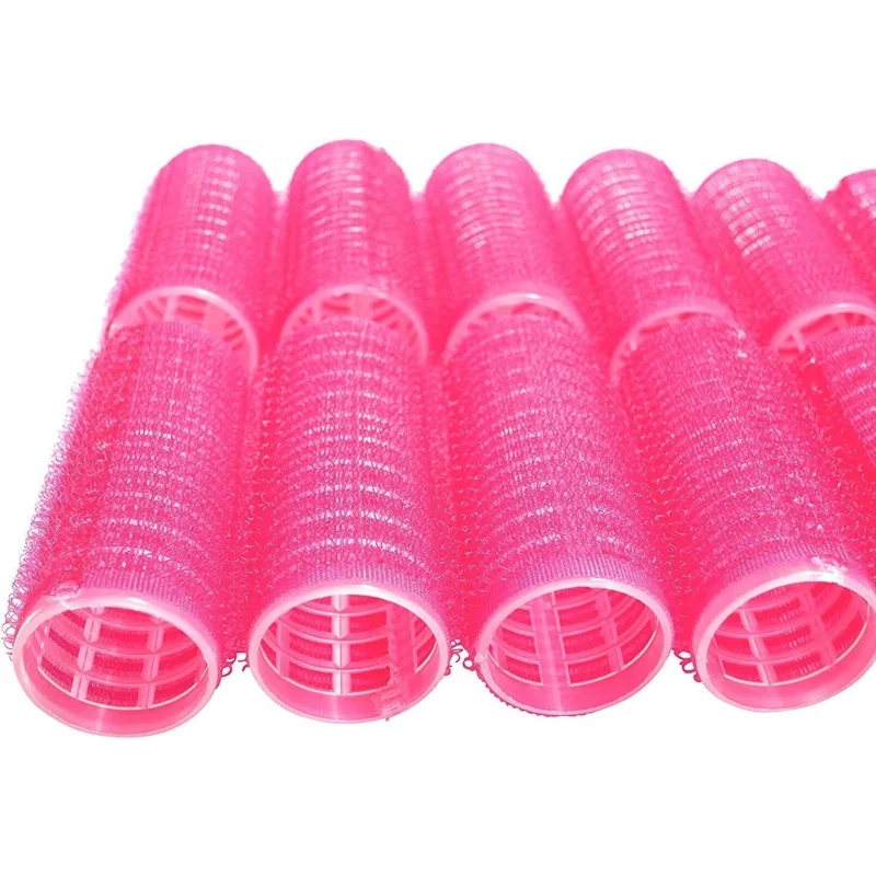 12pcs Hair Rollers Self Grip Salon Hairdressing Curlers Curly Hairstyle