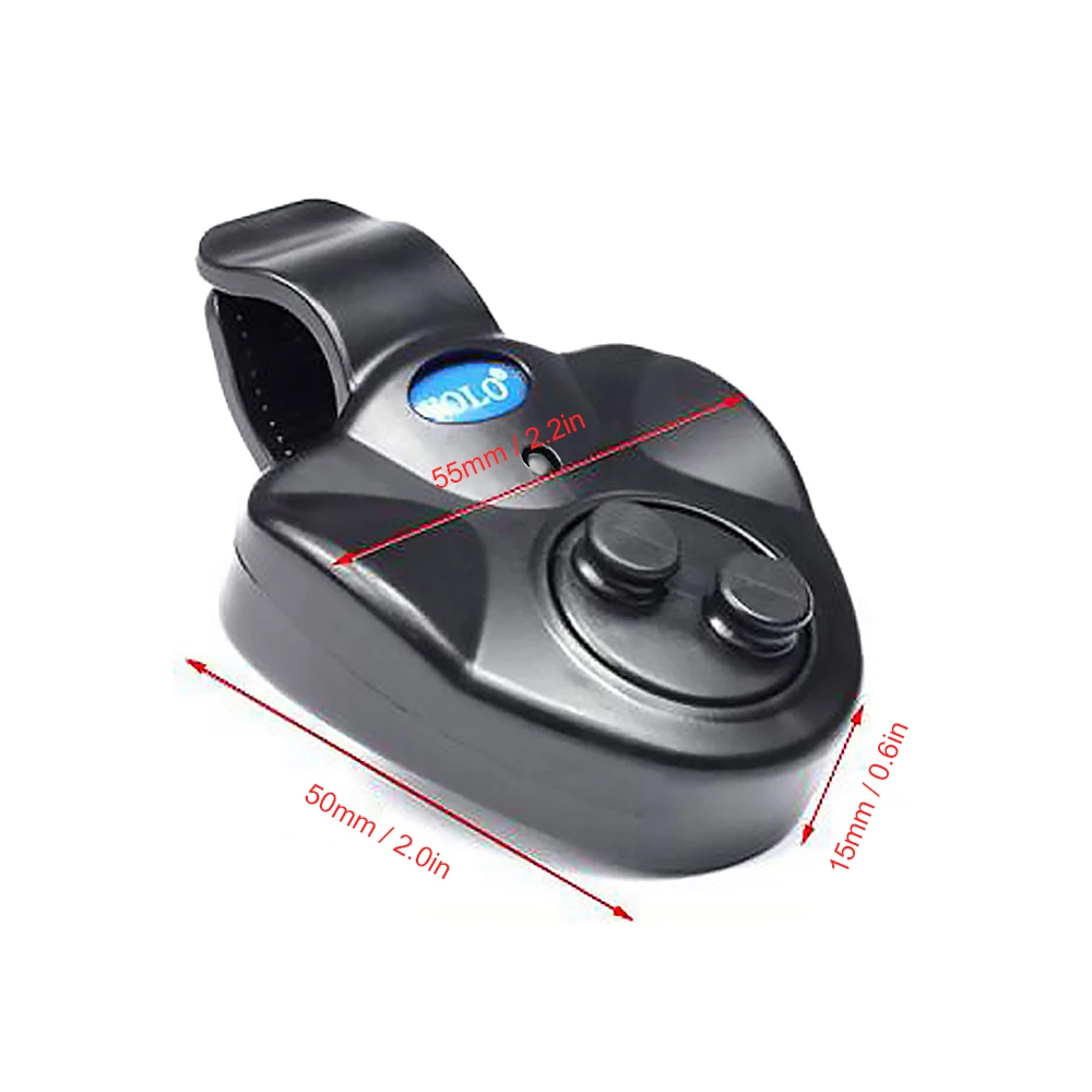 Electronic Fishing Bite Alarm with Sound LED Lights Indicator Fish Bite Alarms 2pcs / 4pcs Fishing Equipment